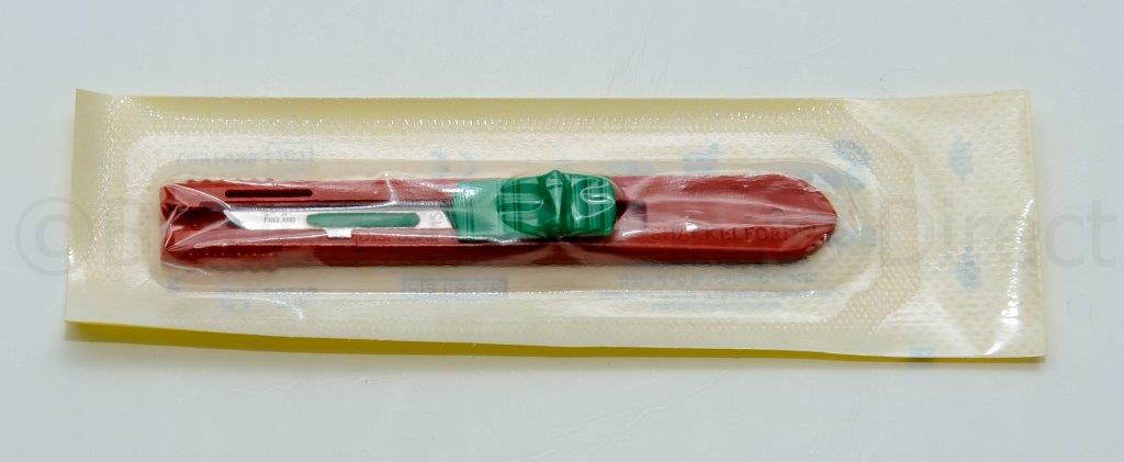 SWANN MORTON No.15 RETRACTABLE STERILE DISPOSABLE SCALPEL - Image 2